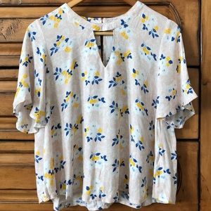 Floral blouse